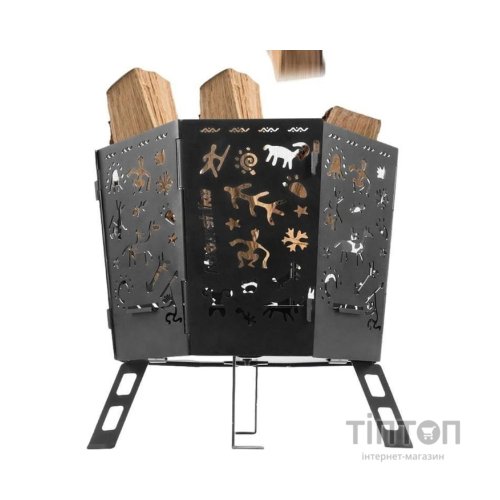 Гриль-барбекю Naturehike портативний розкладний CNH22CJ036 сталь (6975641888871)