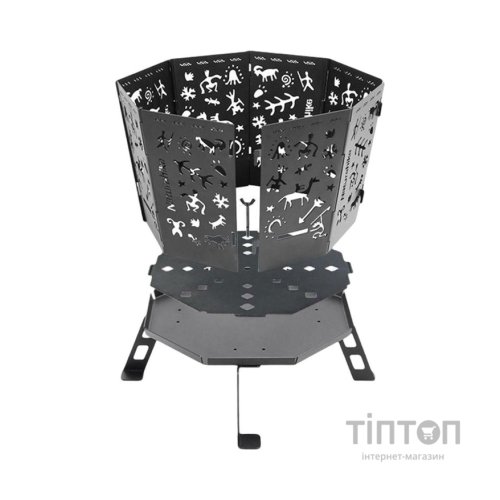 Гриль-барбекю Naturehike портативний розкладний CNH22CJ036 сталь (6975641888871)