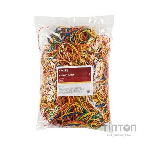 Гумки для грошей Delta by Axent assorted colors, 1000г (D4623)