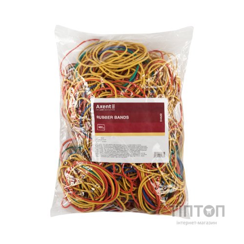 Гумки для грошей Delta by Axent assorted colors, 500г (D4622)