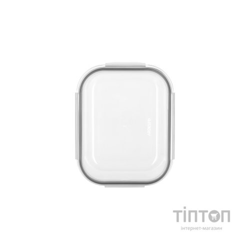 Харчовий контейнер Ardesto Gemini прямокутний, 2.26л, боросилікатне скло, прозорий (AR1222RCB)