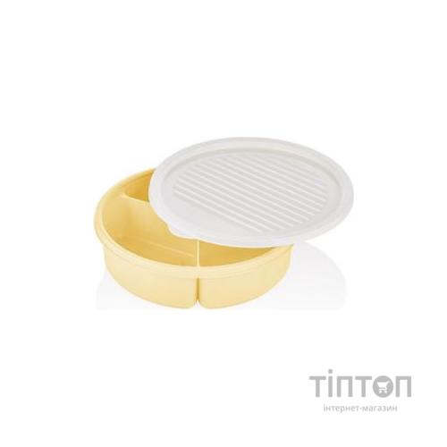 Харчовий контейнер Bager 3 отделения по 400 мл ColorMIX (BG-393)