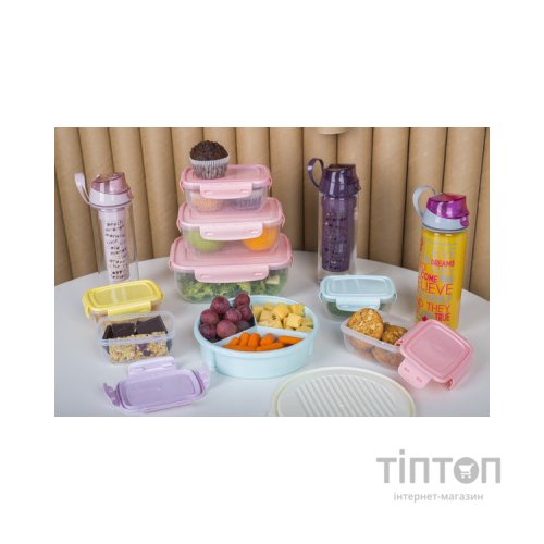 Харчовий контейнер Bager Cook&Lock 0.4 л ColorMIX (BG-521)