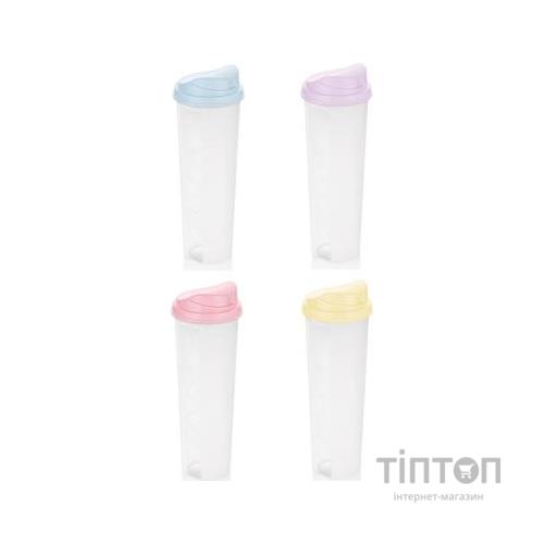 Харчовий контейнер Bager мерный с крышкой 1.0 л ColorMIX (BG-288)