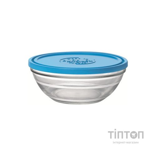 Харчовий контейнер Duralex Lys Rond Blue 1590 мл 20,5 см (9067AM06)