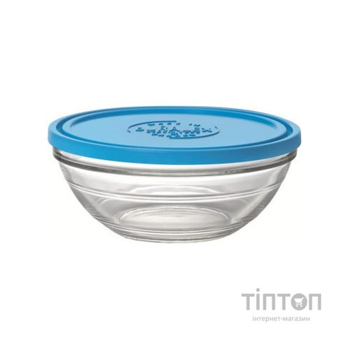 Харчовий контейнер Duralex Lys Rond Blue 2400 мл 23 см (9068AM06)