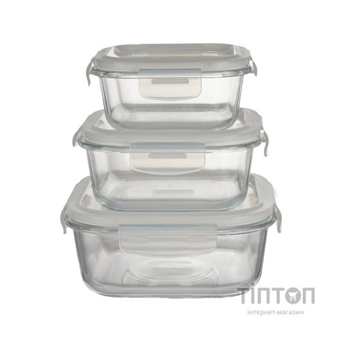Харчовий контейнер Ecomo Thermo Box квадратний 1230 мл (3SC125-LL)