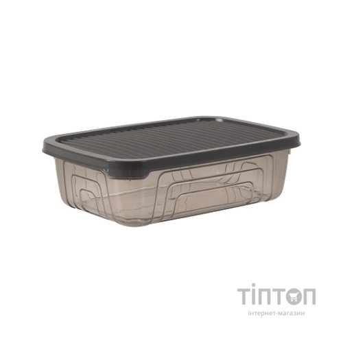 Харчовий контейнер Herevin Bowl Grey прямокутний 0.600 л (161331-012)