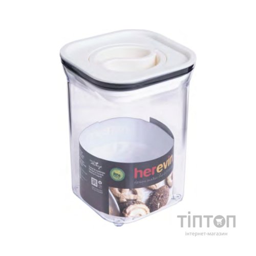 Харчовий контейнер Herevin Canister-Vacuum Lid-White вакумна кришка 1.1 л (161214-004)