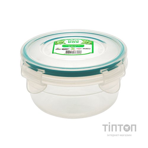 Харчовий контейнер Irak Plastik Fresh круглий 0,25 л прозорий (5217)