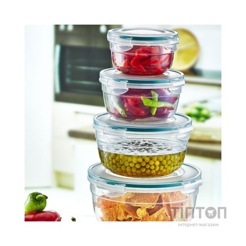 Харчовий контейнер Irak Plastik Fresh круглий 1,5 л прозорий (5226)