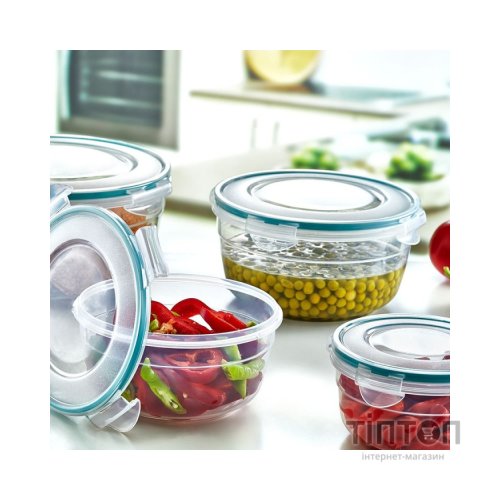 Харчовий контейнер Irak Plastik Fresh круглий 1,5 л прозорий (5226)