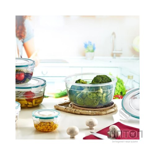 Харчовий контейнер Irak Plastik Fresh круглий 1,5 л прозорий (5226)