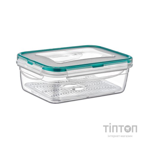 Харчовий контейнер Irak Plastik Fresh прямокутний 1,4 л прозорий (6450)