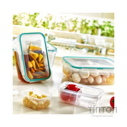 Харчовий контейнер Irak Plastik Fresh прямокутний 1,4 л прозорий (6450)