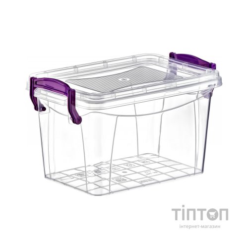 Харчовий контейнер Irak Plastik Hide прямокутний 1 л прозорий (5211)