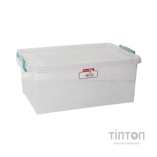 Харчовий контейнер Irak Plastik Hide прямокутний 15 л прозорий (4656)