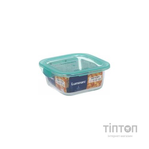 Харчовий контейнер Luminarc Keep'n Box Lagoon квадр. 380 мл (P5522)