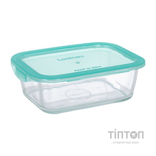 Харчовий контейнер Luminarc Keep'n Box Lagoon набор 3шт прямоуг. 380мл/820мл/1220мл + су (P6634)