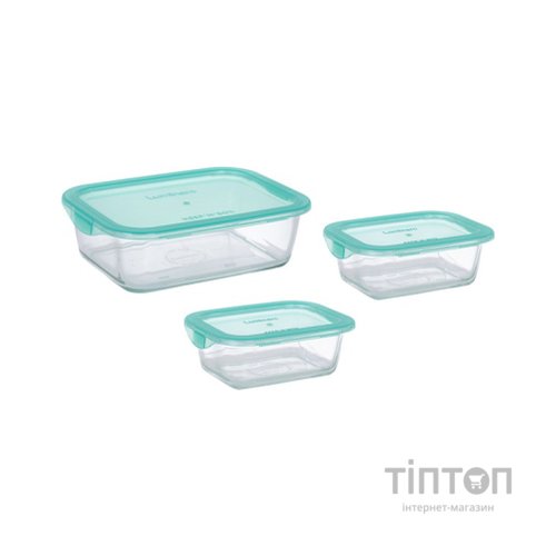 Харчовий контейнер Luminarc Keep'N Box набір 3 шт (Q4362)