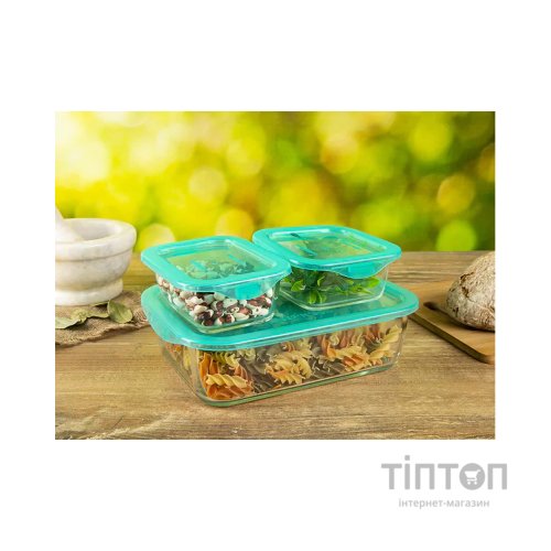 Харчовий контейнер Luminarc Keep'N Box набір 3 шт (Q4362)