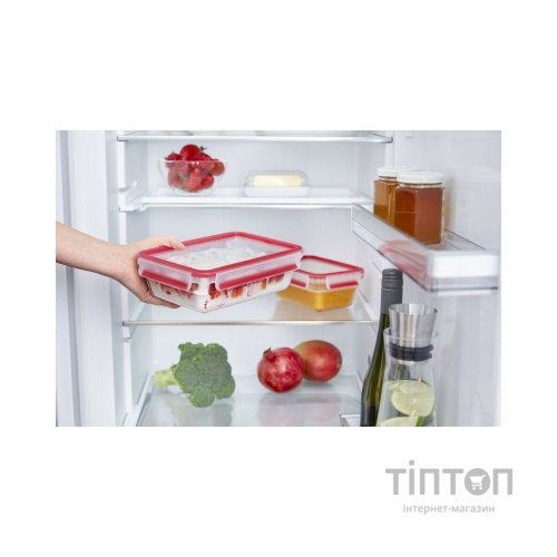 Харчовий контейнер Tefal Masterseal Glass Red 1.3 л (N1041010)