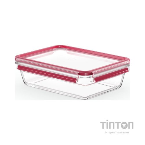 Харчовий контейнер Tefal Masterseal Glass Red 2 л (N1041110)