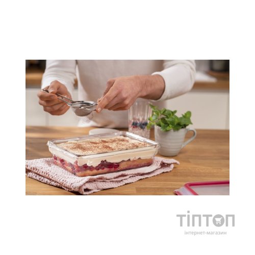 Харчовий контейнер Tefal Masterseal Glass Red 2 л (N1041110)