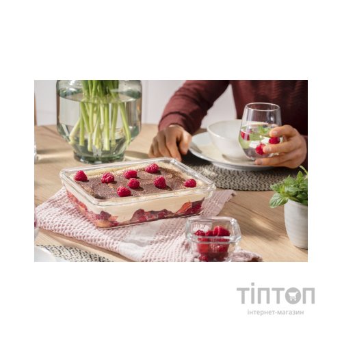 Харчовий контейнер Tefal Masterseal Glass Red 2 л (N1041110)