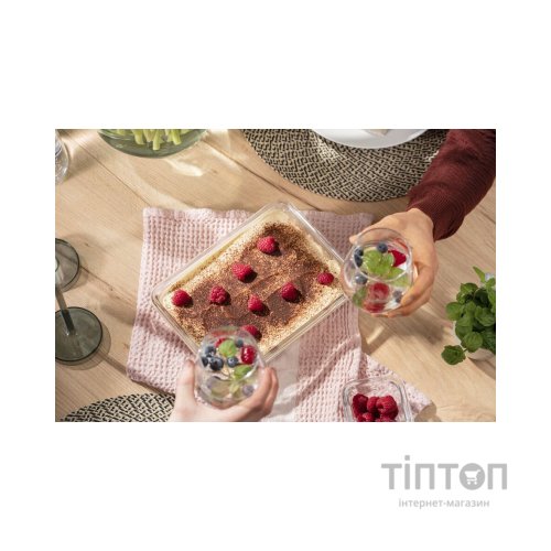 Харчовий контейнер Tefal Masterseal Glass Red 2 л (N1041110)