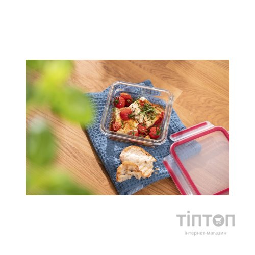 Харчовий контейнер Tefal Masterseal Glass Red 800 мл (N1041410)