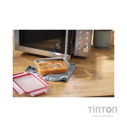 Харчовий контейнер Tefal Masterseal Glass7 Red 0.7 л (N1040610)