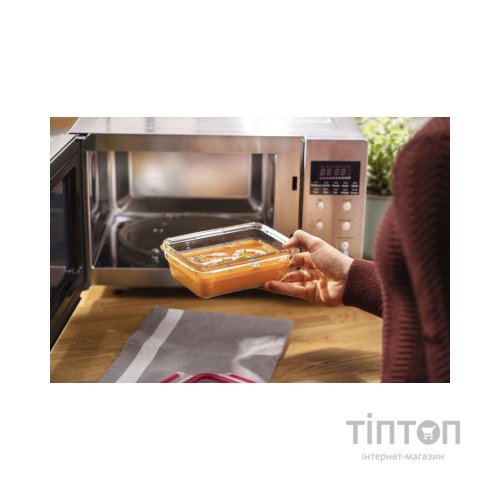 Харчовий контейнер Tefal Masterseal Glass7 Red 0.7 л (N1040610)