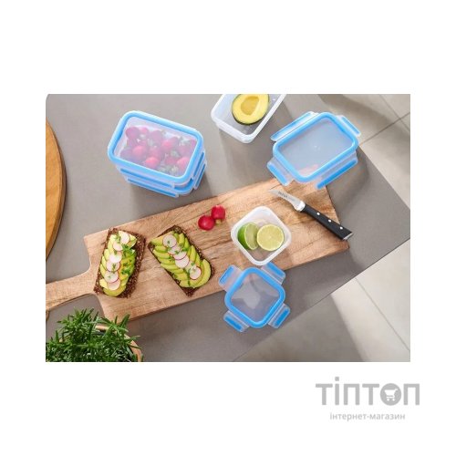 Харчовий контейнер Tefal MasterSeal, прямокутний, 800мл, пластик (K3021812)