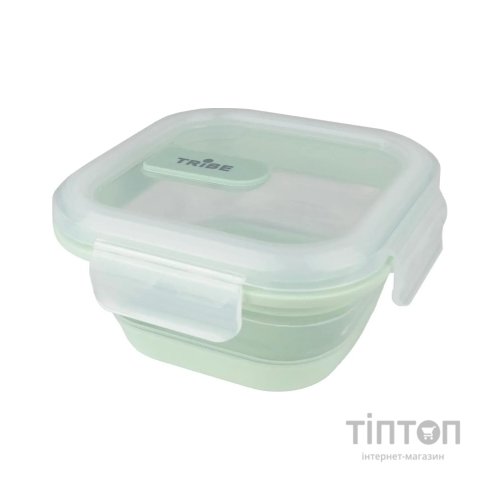 Харчовий контейнер Tribe Collapsible Container 500 мл силіконовий mint (T-FF-0027-mint)