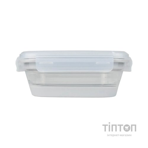 Харчовий контейнер Tribe Collapsible Container 800 мл силіконовий grey (T-FF-0028-grey)