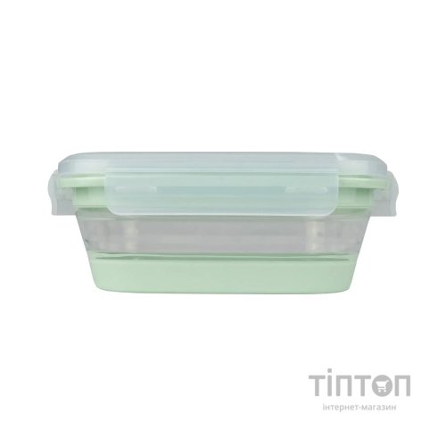 Харчовий контейнер Tribe Collapsible Container 800 мл силіконовий mint (T-FF-0028-mint)
