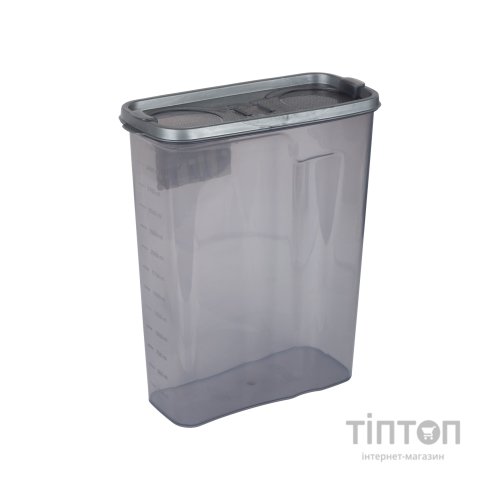Харчовий контейнер Violet House Transparent Black 3,25 л (0550 Transparent Black)