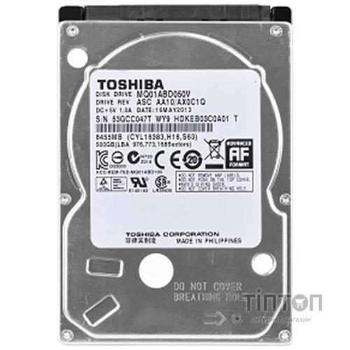 HDD 2.5" SATA 500GB Toshiba 5400rpm 8MB (MQ01ABD050V) гар. 12 міс.