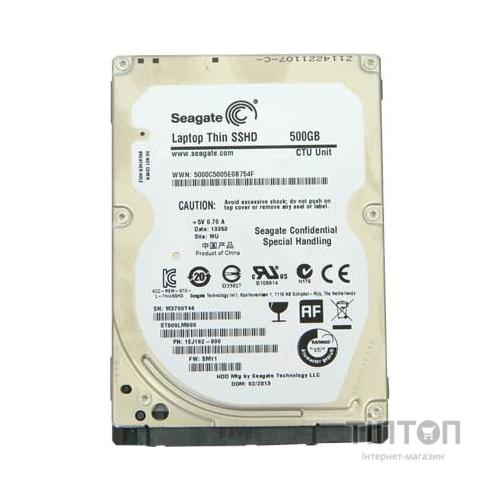HDD 2.5" 500Gb Seagate 7200rpm 64Mb SATA III