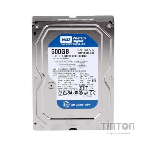 HDD 3.5" 500Gb Western Digital 16Mb SATA Refurbished