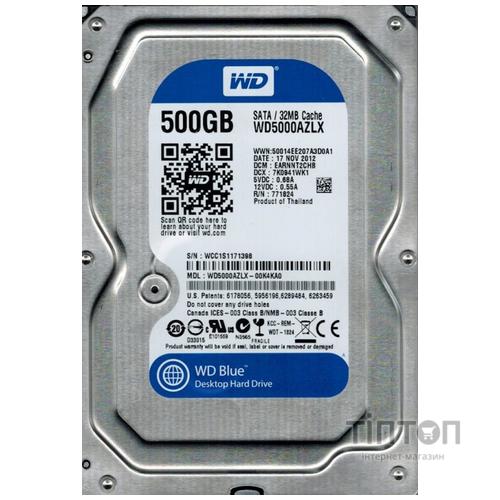 HDD 3.5" 500Gb Western Digital 7200rpm 32Mb SATA III