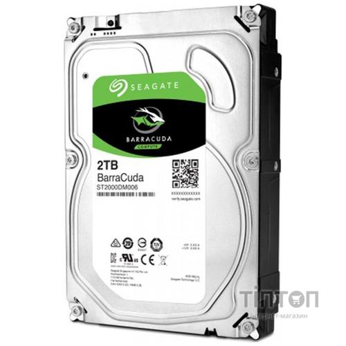 HDD SATA 2.0 TB Seagate BarraCuda 7200rpm 64MB (ST2000DM006) гар. 12 міс.