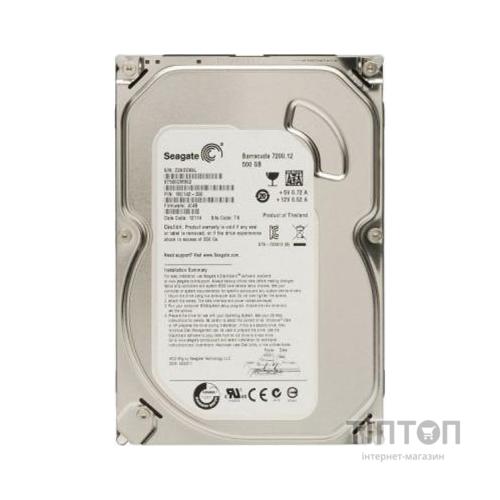 HDD SATA  500GB Seagate Barracuda 7200.12 7200rpm 16MB (ST500DM002) гар. 12 мес.