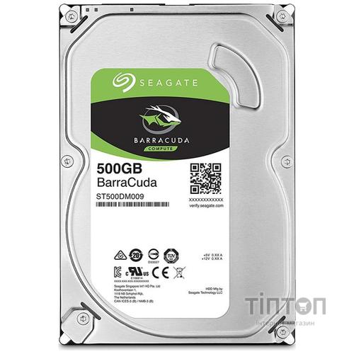 HDD SATA  500GB Seagate BarraCuda 7200rpm 32MB (ST500DM009) Refurbished
