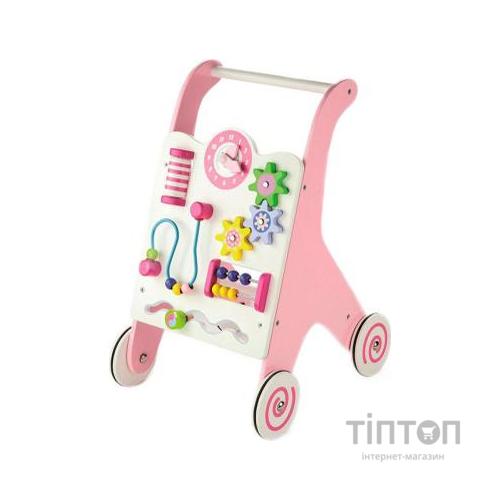 Ходунки Viga Toys рожеві (50178)