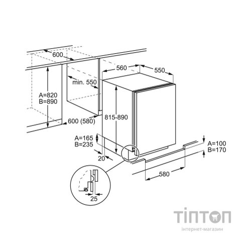 Холодильник Electrolux LSB2AE82S