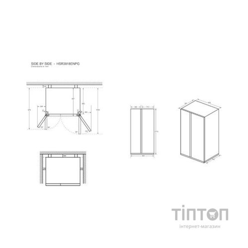 Холодильник Haier HSR3918ENPG