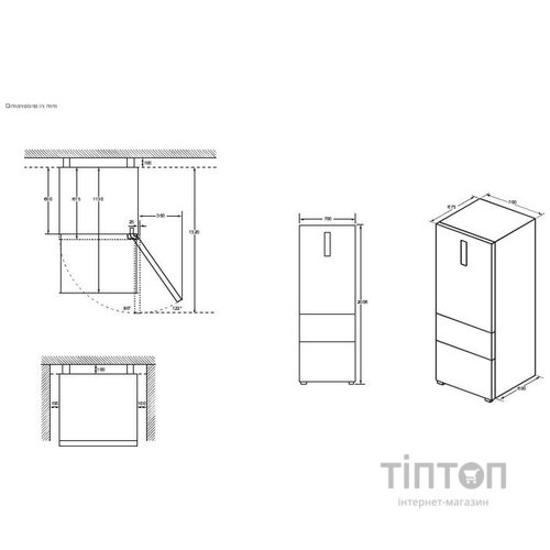 Холодильник Haier HTW7720DNGW