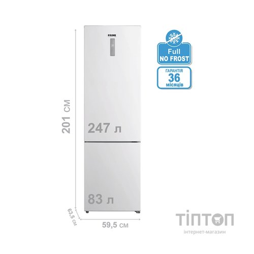 Холодильник PRIME Technics RFN 2018 ED (RFN2018ED)